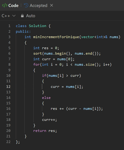 945. Minimum Increment to Make Array Unique 解題紀錄 - 佛朗火箭製造基 ...