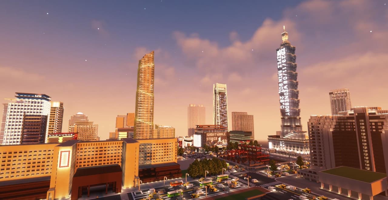 #分享 一些台灣日常街景 - Minecraft板 | Dcard
