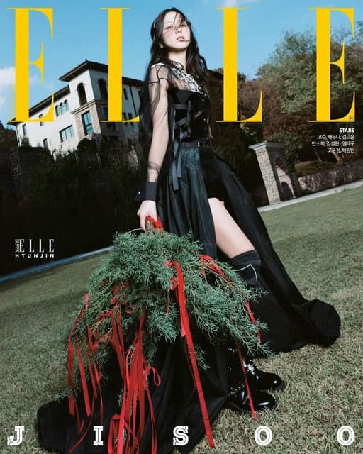 時尚JISOO登上韓國《ELLE》12月刊封面- BLACKPINK板| Dcard