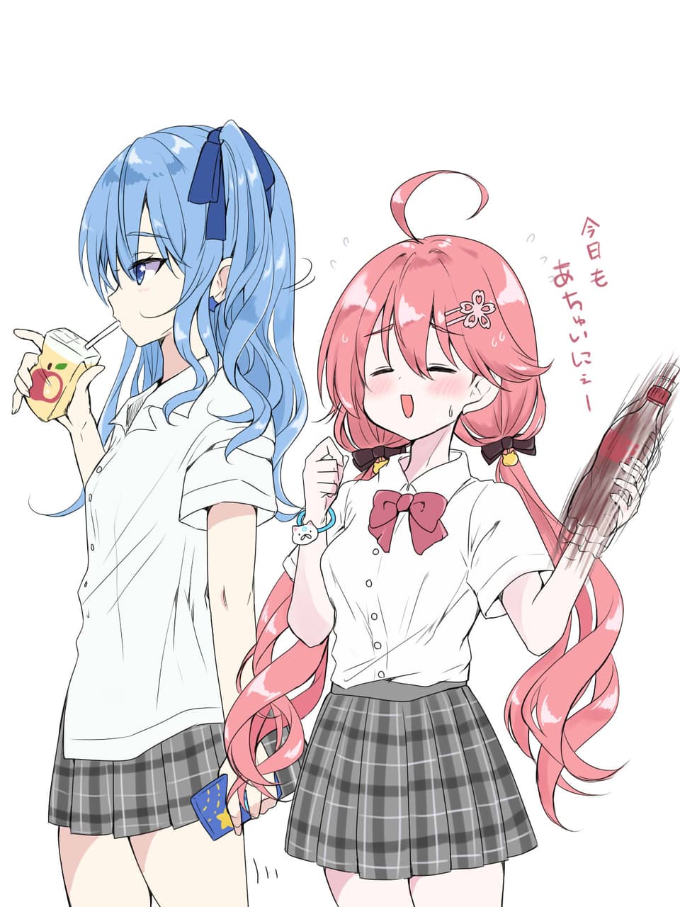 察覺みこち搖晃了碳酸飲料悄悄離開的星街すいせい