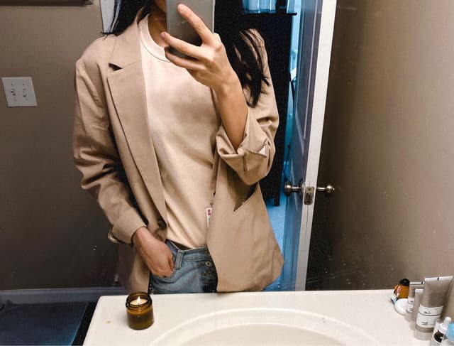 開箱推坑uniqlo 西外 U系列 穿搭板 Dcard