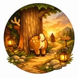 隱鹿先生-隱鹿深林