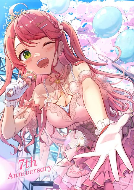 みこち7周年おめでとう！！！🎉🌸 - さくらみこのみこぴー