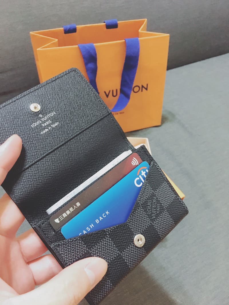 LV 名片夾開箱 - 精品板 | Dcard