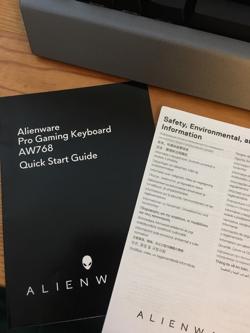 #機械鍵盤#開箱 Alienware AW768 - 3C板 | Dcard