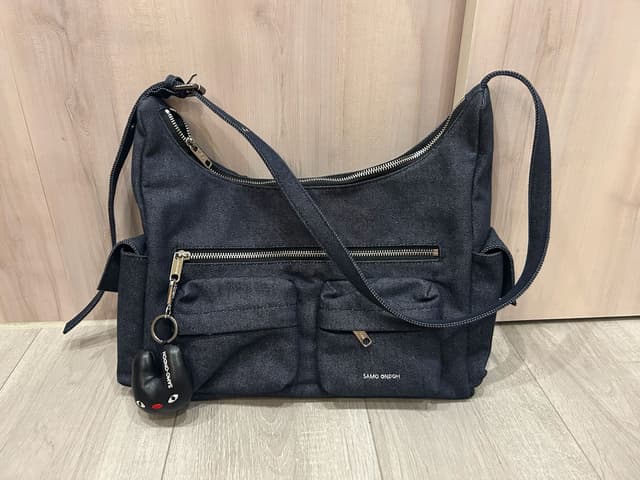 ★関税込★SAMO ONDOH★pocket mug bag L raw denim★ ☆関税込☆SAMO ONDOH☆pocket mug bag L raw denim☆ (SAMO