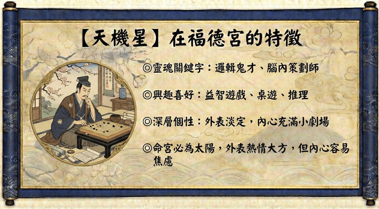 #教學與交流 [紫微]【天機星】在福德宮的特徵 - 命理好好玩板 | Dcard