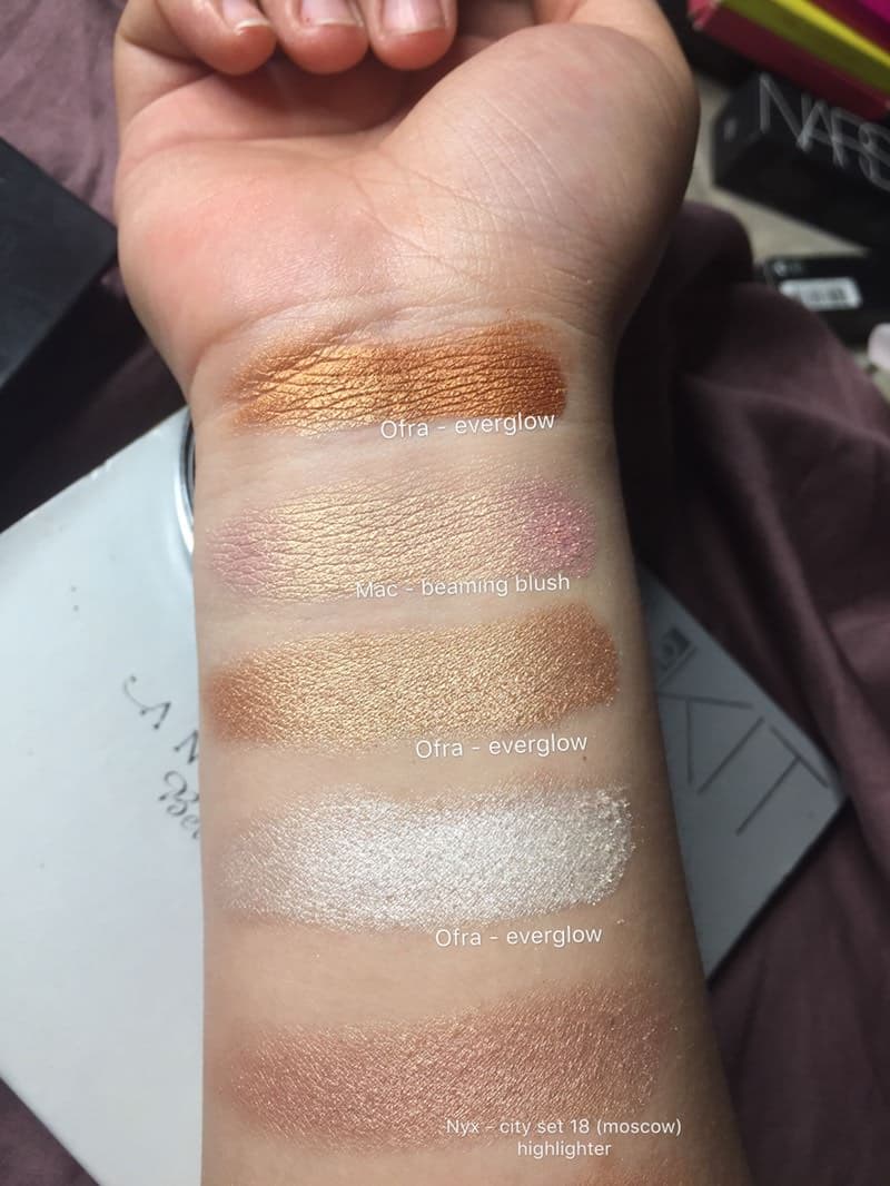 Highlighter 高光,打亮 分享 #歐美#highlighter #80%都是圖 #ofra - 美妝板 | Dcard