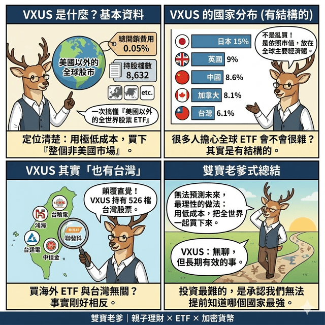 VXUS是什麼？一次搞懂美國以外的全世界股票ETF #生活打卡計畫 - 理財板 | Dcard
