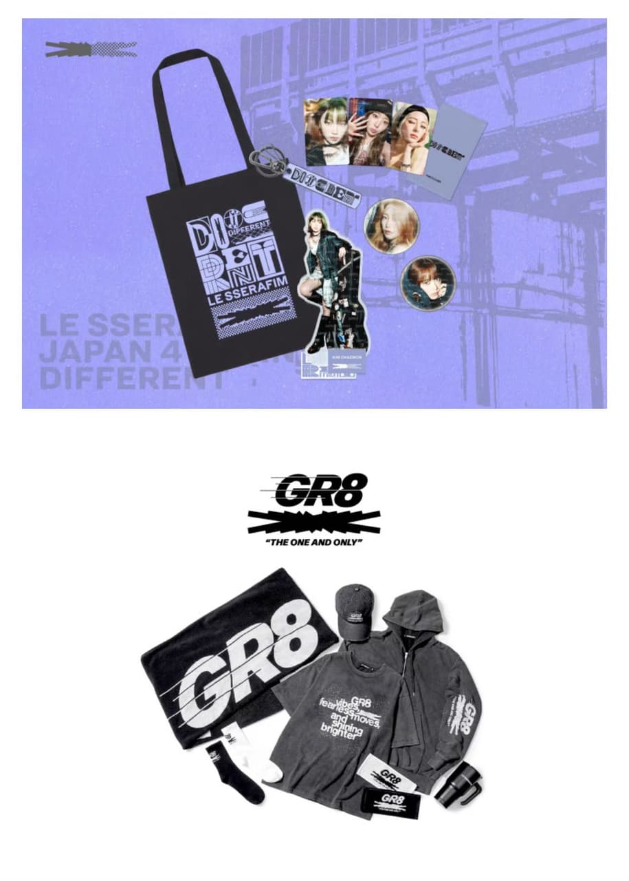 情報LE SSERAFIM Japan 4th Single 'DIFFERENT' POP UP STORE - LE