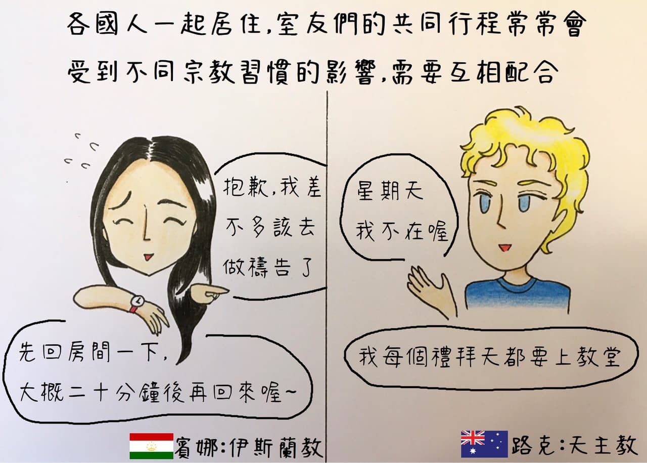各國人同住 文化差異二三事 - 閒聊板 | Dcard