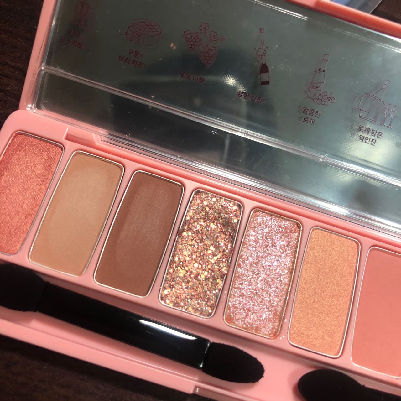 Etude HouseRose Wine刷色刷的很爛加大食怪雙眼皮分享💖 美妝板 Dcard