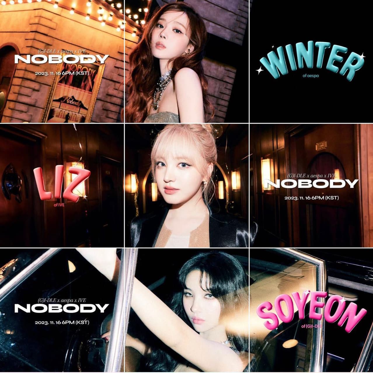 資訊韓網theqoo🔥熱門文章aespa&IVE&(G)I-DLE將合作主題曲「Nobody」 - aespa板| Dcard