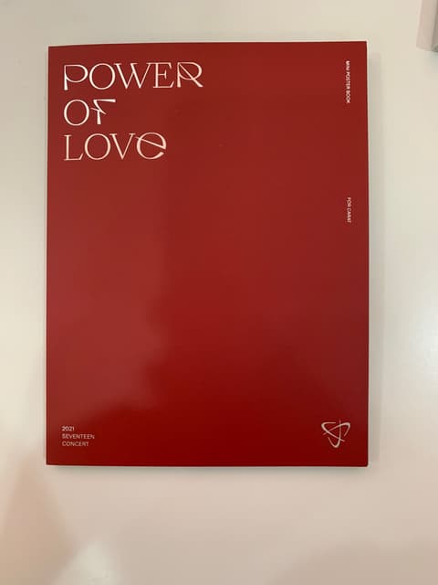 開箱#分享Seventeen 2021 SEVENTEEN CONCERT [ POWER OF LOVE