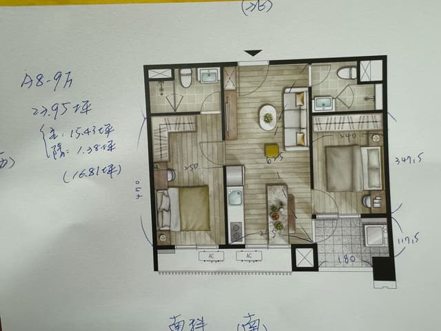 #問題 第一次買房想問這要的格局可以嗎？ - 購屋板 | Dcard