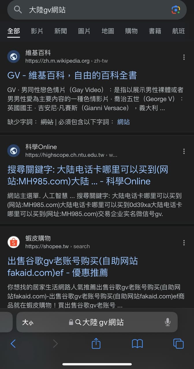 綜合討論Google搜尋怪怪的 - 男同志西斯板 | Dcard