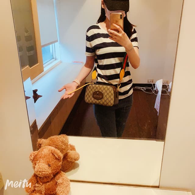 開箱gucci Supremeophidia 虎頭相機包男女都適合 精品板 Dcard