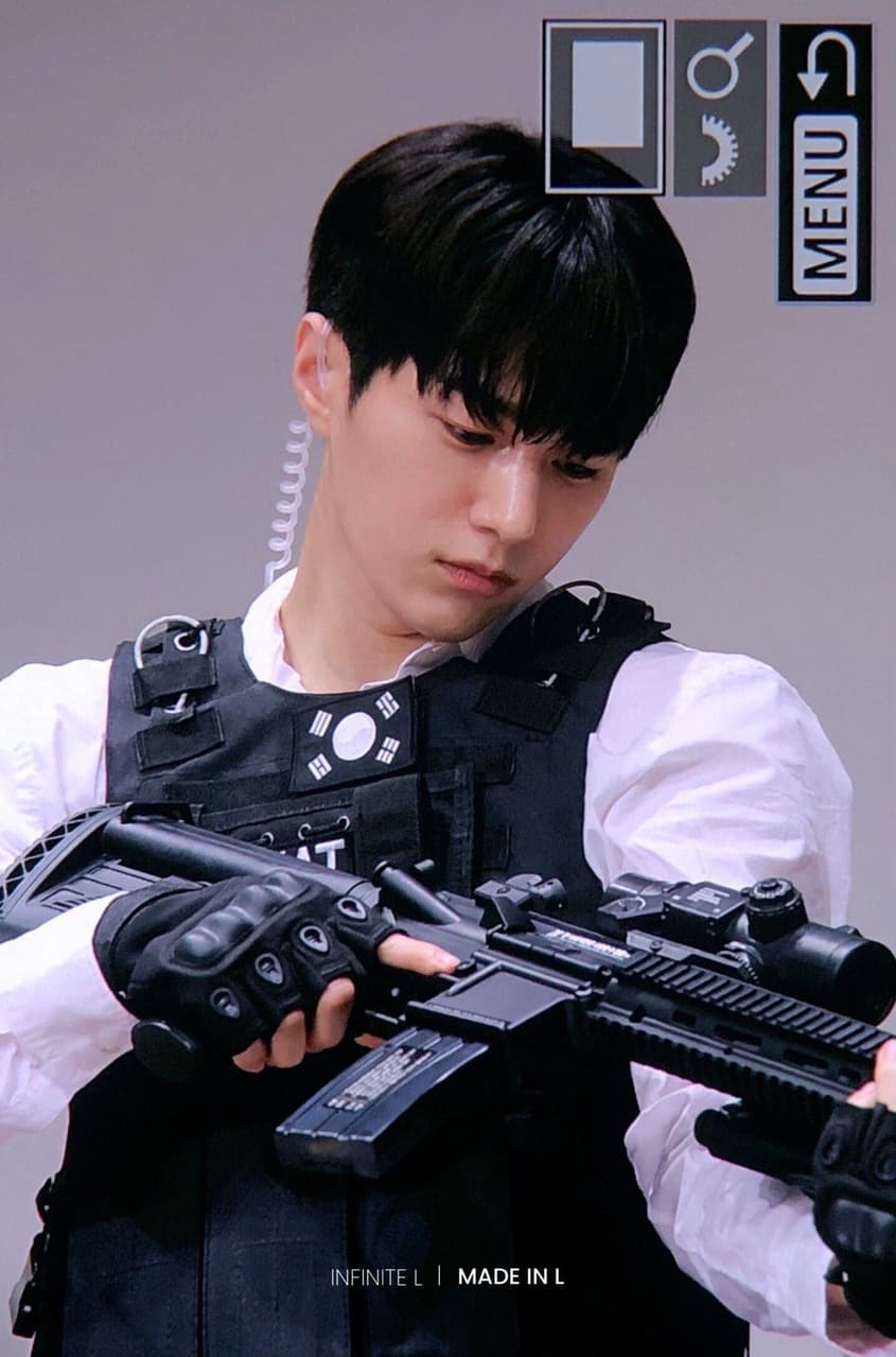 #分享 今天在簽售現場拍電視劇的INFINITE L - 追星板 | Dcard