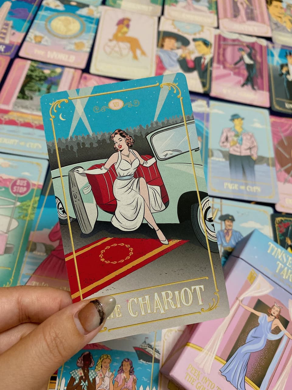 ｜Tinseltown Tarot 好萊塢塔羅牌｜開箱分享 🔮 個人看板板 Dcard