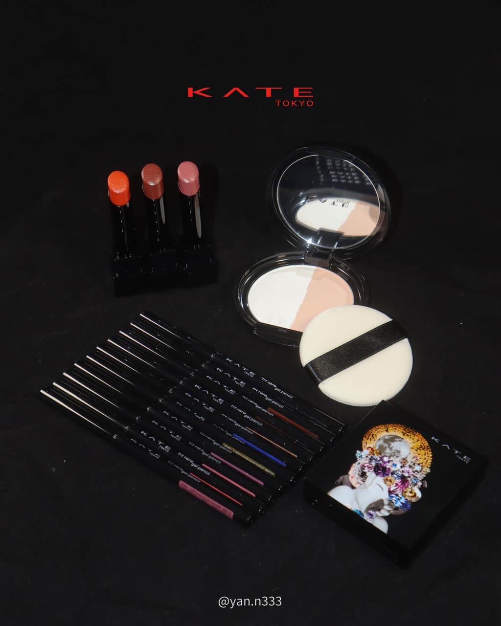 #分享 繽紛盛夏來了!!! KATE五款夏季新品，全色號試色 - 美妝板 | Dcard