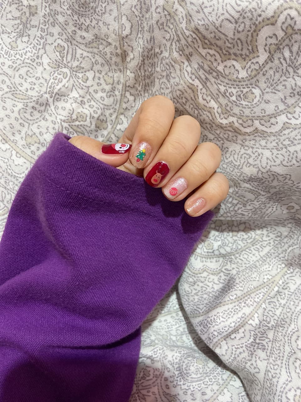 分享 NAIL HOLIC 聖誕指彩配色分享 美甲板 Dcard