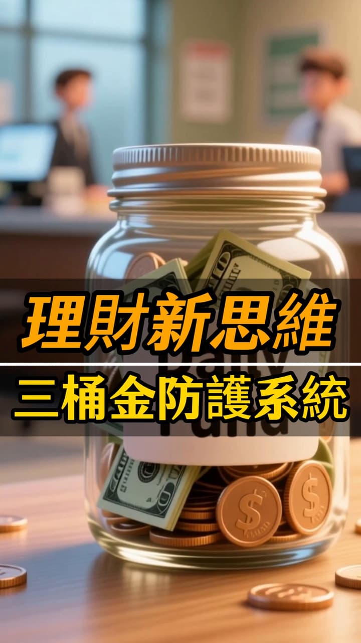退休理財新思維：三桶金防護系統 #退休理財 #三桶金 #退休規劃 #永續現金流 #資產配置 #退休理財防護系統 #如何打造退休現金流 #退休 ...