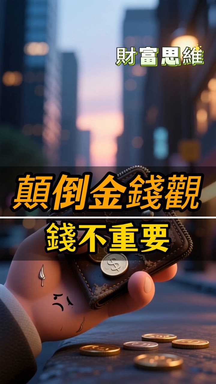 顛倒的金錢觀：錢不重要的迷思 #金錢觀念 #財務安全感 #幸福與金錢 #通膨陷阱 #裝富迷思 #錢不重要的迷思解析 #財務安全如何影響幸福感 ...