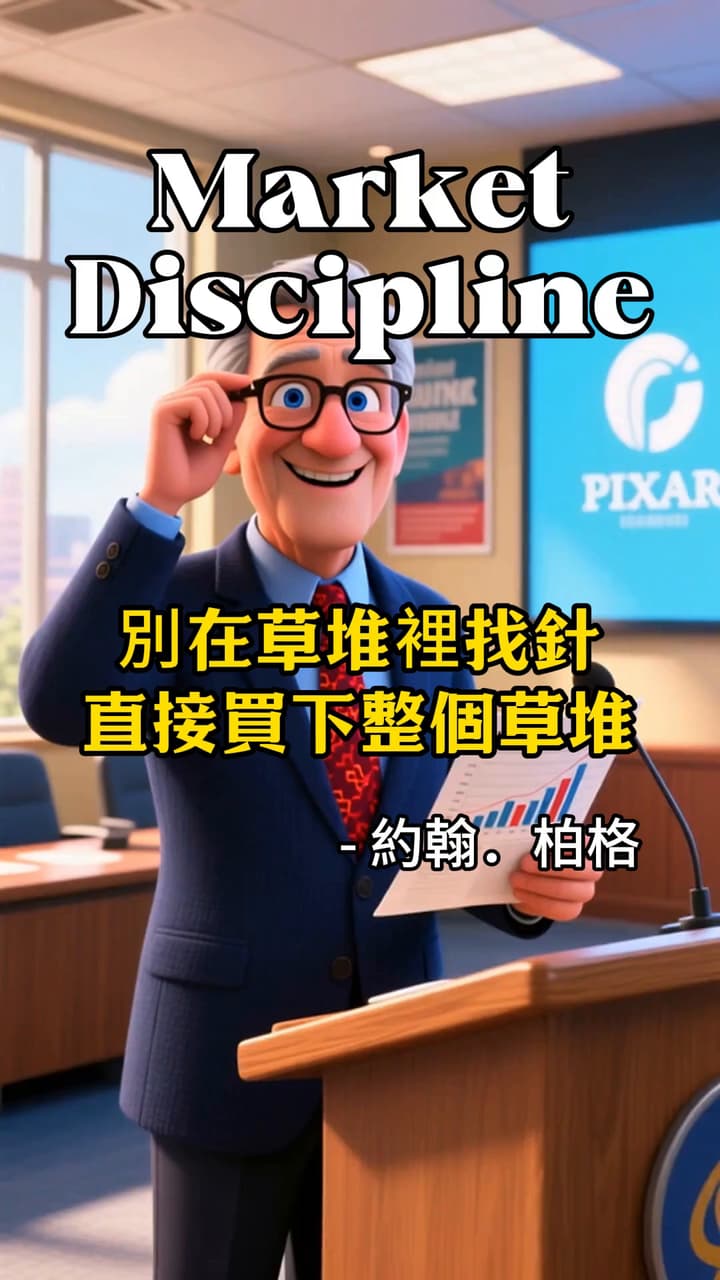 約翰．柏格：別在草堆裡找針，直接買下整個草堆 #指數基金 #長期投資 #分散風險 #投資智慧 #約翰柏格 #指數基金的投資智慧 #長期投資的 ...
